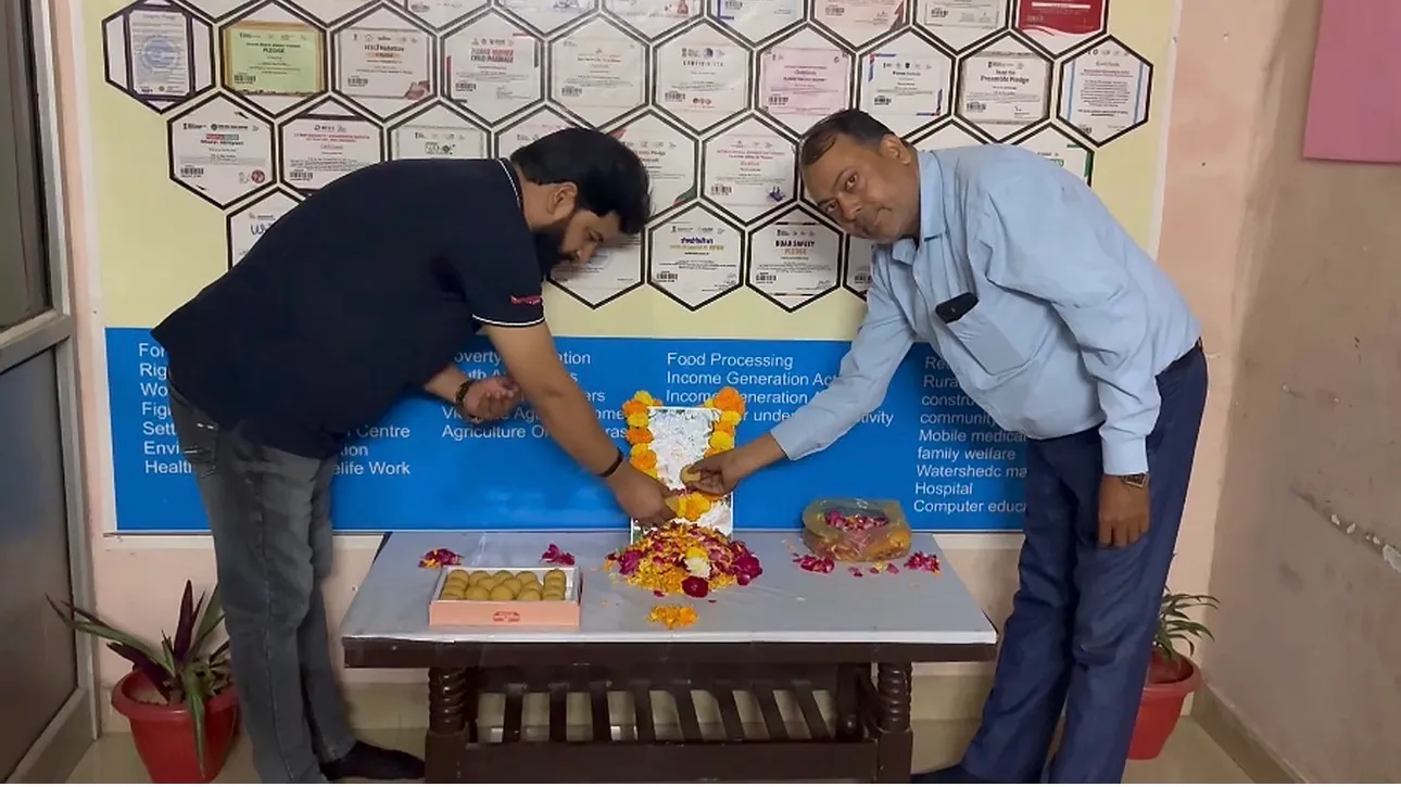 महर्षि वाल्मीकि के आदर्शों को अपनाने का आह्वान, RPI (अठावले) के जिला कार्यालय में गूंजा सामाजिक समरसता का संदेश